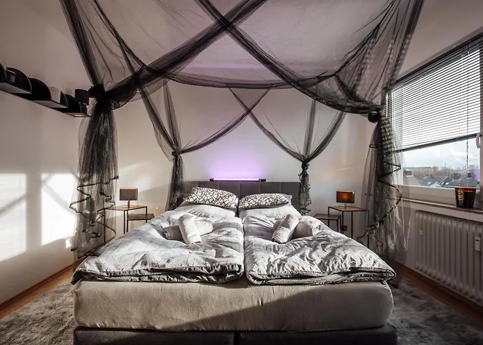 Lägenhet Bold & Black - Balcony - Netflix - Wifi - 5 Person Bochum